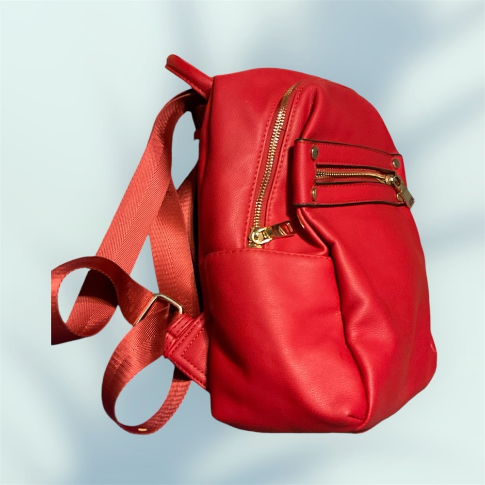 Red backpack